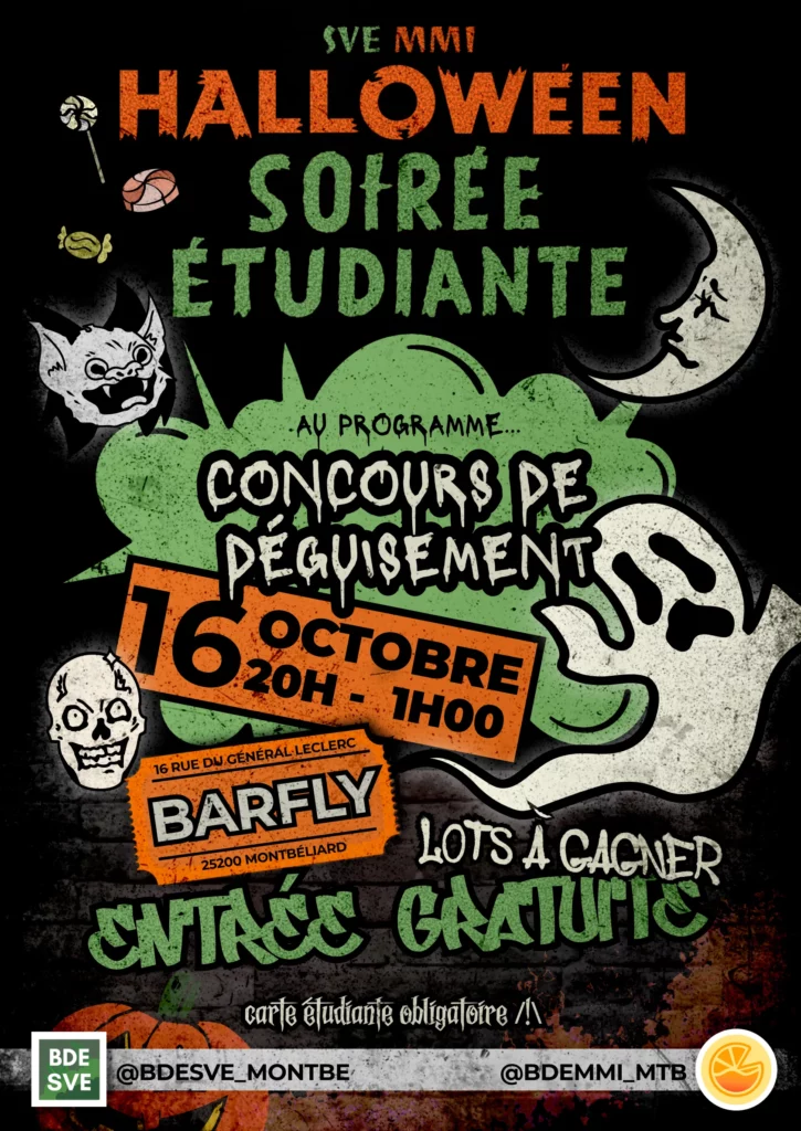 affiche halloween
